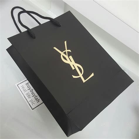 ysl paper shopping bag|ysl tote bag price.